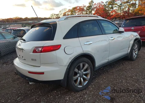 2004 Infiniti Fx35 из США, поврежденный, VIN JNRAS08W64X214513